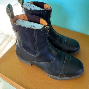 Moretta Girls Size 4 Paddock riding boots - worn only a few times